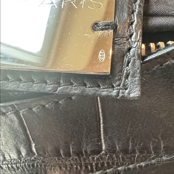 Balenciaga First Croc-Embossed Handbag - Picture 15 of 16